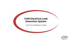 CMR Electrical leak detection system type LD4-2V installation video - Video