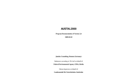 AUSTAL2000 - Program Documentation of Version 2.4 Manual