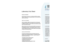 Lab Fact Sheet- Brochure