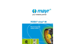 ROBA-Stop - Model M - Electromagnetic Safety Brakes - Brochure