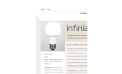 SWITCH Infinia LED Light Bulbs Brochure