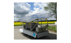 BlueBox - Model 1800 UF Sand Solar - Solar Powered Ultra Filtration Unit