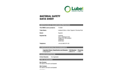 75-6000 Lubetech 50cm x 40cm Superior Chemical Pad