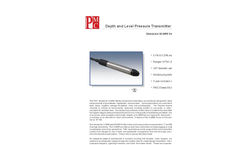 Versaline - Model VL4000 Series - Depth and Level Pressure Sensor Brochure