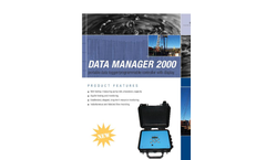 Data Manager - Model 2000 - Portable Data Logger and Programable Controller Brochure