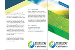 Bioenergy Association Of California Membership Meeting 2017 Brochure