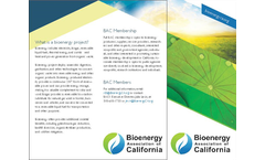 Bioenergy Association Of California Membership Meeting 2017 Brochure