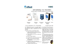 ATI - TR9290 Series - Self Calibrating - CO2 Transmitters - Brochure