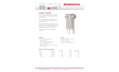 Ennox - Model SET - Sediment Trap - Brochure