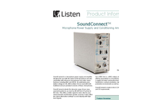 SoundConnect - Single Channel Microphone Brochure
