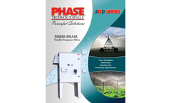 Phase Technologies - Model 3XD Series - Complete VFD Panel for Pumping Applications Brochure