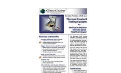 GeoCube - Thermal Conductivity Testing Equipment - Brochure