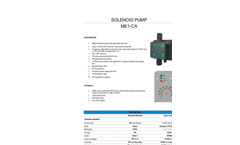 Microdos - Model MP2-HT - Peristaltic Pumps-  Brochure