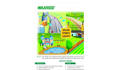 Waaree - Solar Street Lighting System Datasheet