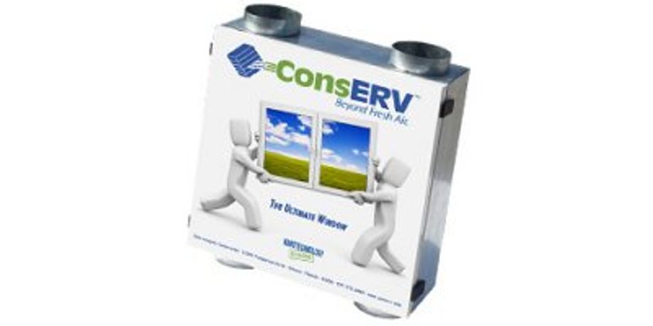 ConsERV - Fixed-Plate Energy Recovery Ventilator (ERV)