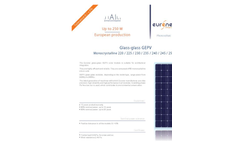 GEPV Solar Module Monocrystalline 220 / 225 / 230 / 235 / 240 / 245 