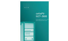 h.a.l.m. - Model cetisPV-IUCT-3600 - Cell Tester - Brochure