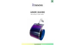 HeliaSol 436-2000 - User Guide