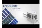 EVO3000 Stringer Machine for Cut Solar Cells Video