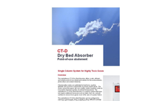 Centrotherm - Model CT-D - Dry Bed absorber Brochure
