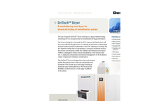 DriTech - Dryer For Advanced Drying of Metallization Pastes Brochure