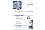 Model DW288 Series 3 - MB Wire Saw - Mastering Diamond Wire Technology - Brochure