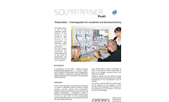 Solartrainer profi - Modular Training System Brochure