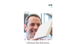 Lithium-Ion Batteries Brochure