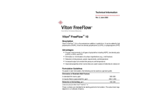 Viton FreeFlow - 10 - Pellets for Fluoroelastomer Datasheet