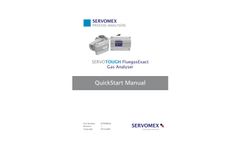 SERVOTOUGH FluegasExact 2700 Hazardous Area Gas Analyzers - QuickStart Manual