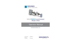 SERVOTOUGH LaserCompact 2940 - Hazardous Area Gas Analyzers - Operator Manual