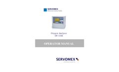 SERVOTOUGH DF-320E Hazardous Area Gas Analyzers - Operator Manual