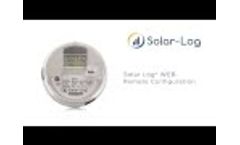 Solar-Log Training Module 2: Part 4 Configuring telecontrol technology with Solar-Log Base -  Video