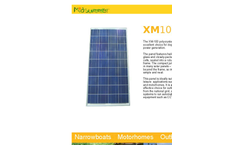 XM100 100W - Polycrystalline Solar Panel Datasheet