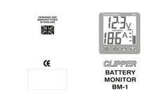 NASA Clipper - BM-1 - Battery Monitor 12V and 24V Manual
