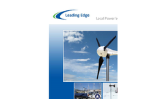 Leading Edge - LE-300 - Horizontal Axis Turbine Datasheet