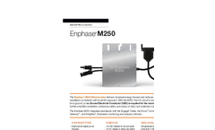 Microinverters M250 - Brochure
