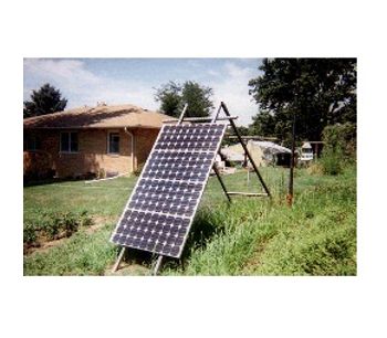 Independent Home Solar Electric Power System