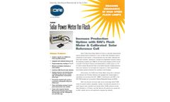 OAI TriSOL - Solar Power Meter - Brochure