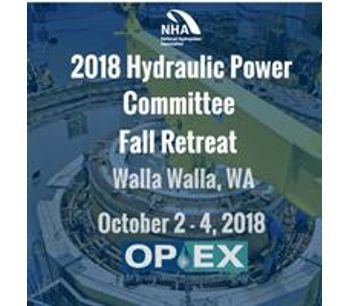 Hydraulic Power Committee (HPC) Fall Retreat & NWHA Technical Conference 2018