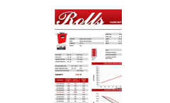 Rolls - S-1450 - Flooded Deep Cycle Batteries Datasheet