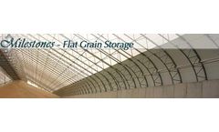 Milestones Grain Fabric Buildings - Flat Grain Storage