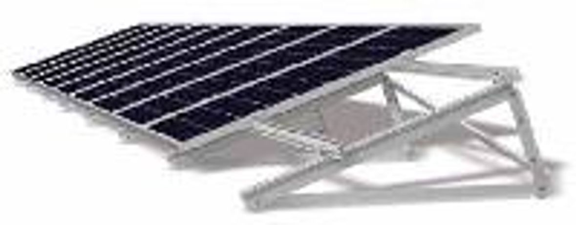 Lambda FlatFix - Ground Solar PV Panel Mounting System