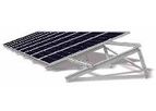 Lambda FlatFix - Ground Solar PV Panel Mounting System