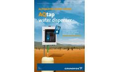 AQtap - Water Dispenser for Water Kiosks - Brochure