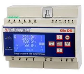 KILO D6 - Model PFNK6-1H7Q9-0M0 - Energy Analyzer & Data Manager