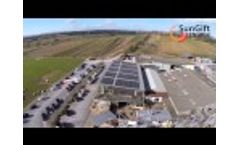 How farm shop generates 1/3 of its energy needs onsite Video