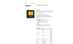 Model C5 Series - Power Analyzer Panel Brochure