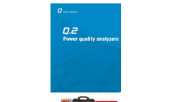 Model QNA400 - Power Quality Analyzers Brochure