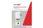 SolarEdge - Three Phase Inverters - Brochure